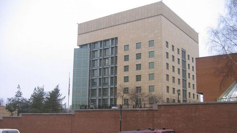 Посолството на САЩ в Москва е получило вчера от руското