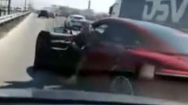 Агресия на пътя: На Околовръстния път в столицата скандал между шофьори 
