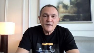 Бизнесменът Васил Божков дава брифинг за медиите по случай арестите