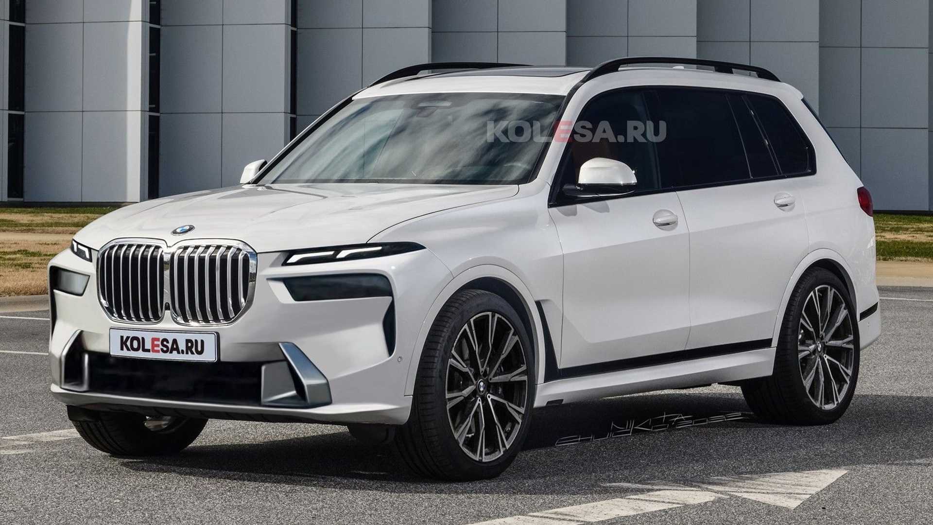 Така ли ще изглежда обновеното BMW X7?