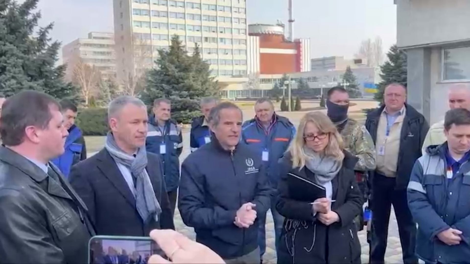 Директорът на МААЕ пристигна на проверка в АЕЦ "Южноукраинска" (видео)