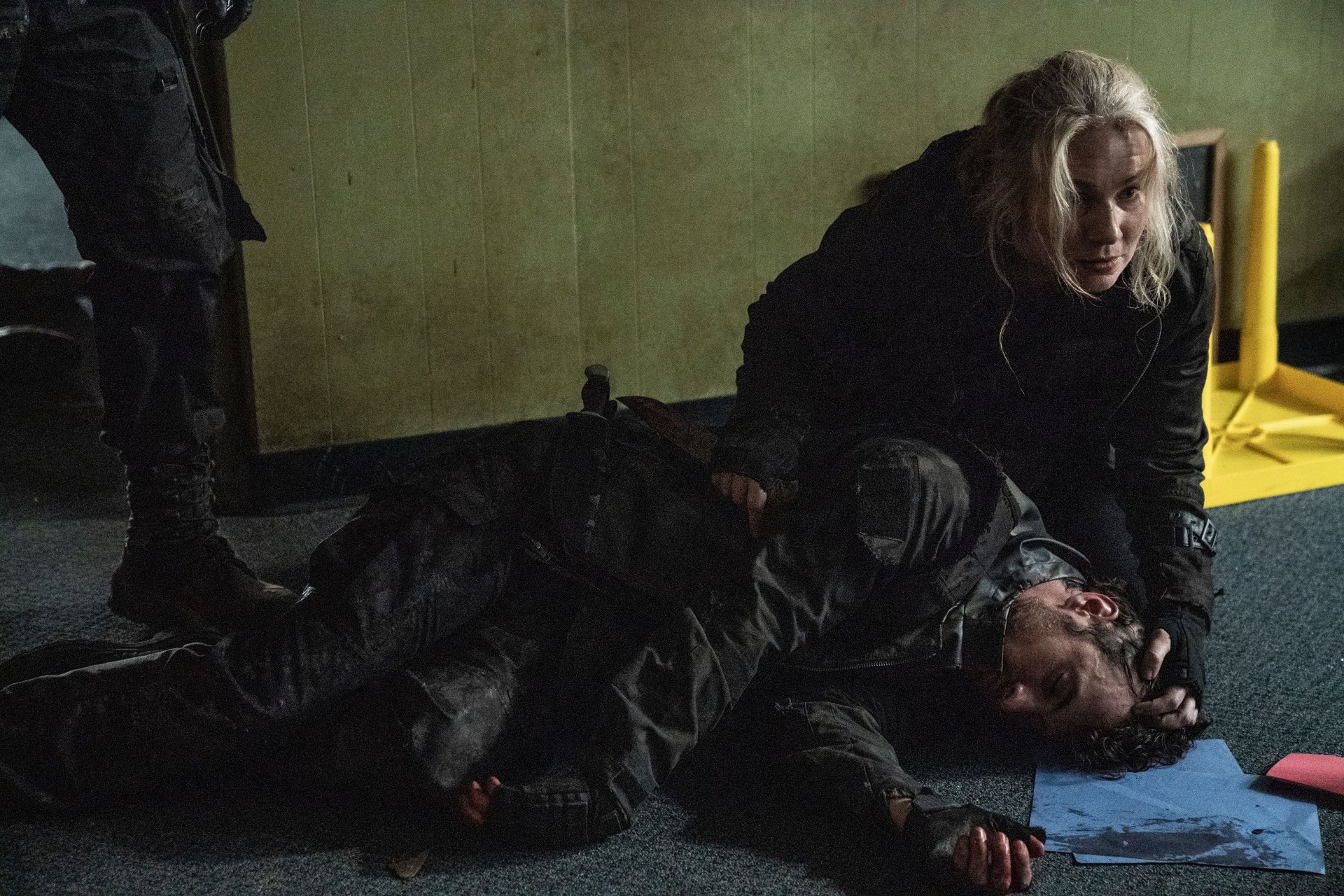 Лин Колинс като Лия в "Живите мъртви" 