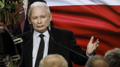 Лидерът на управляващата консервативна националистическа партия в Полша Ярослав Качински