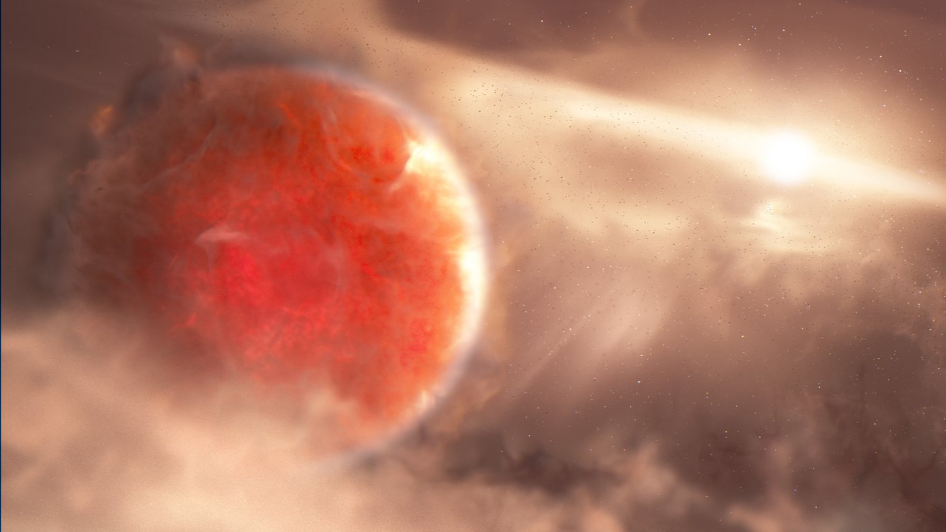 Учени за първи път уловиха звезда в процес на поглъщане на планета