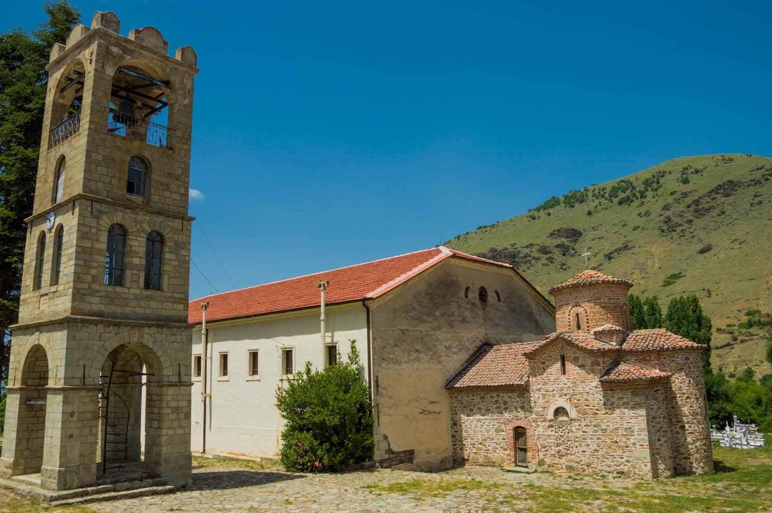Църквата в село Агиос Германос