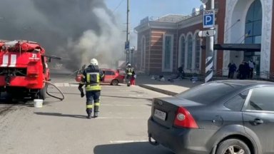Над 30 убити и 100 ранени при ракетен обстрел на гара Краматорск (видео 18+)