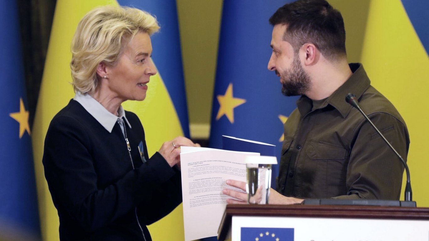 Въпросникът за присъединяване на Украйна към ЕС е почти попълнен