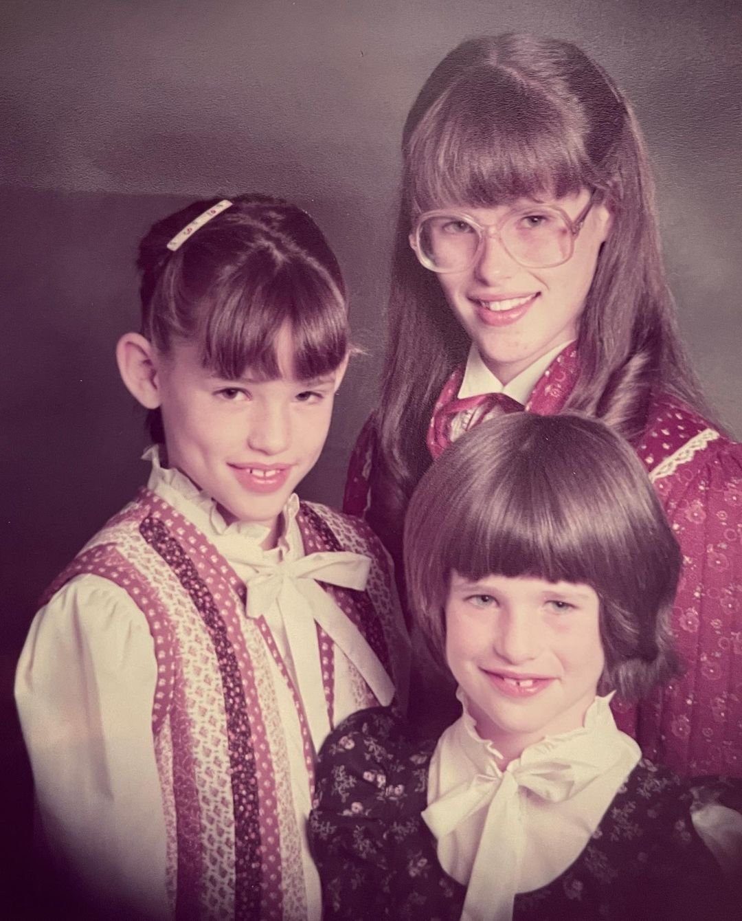 Дженифър Гарнър с двете си сестри - Сузана и Мелиса