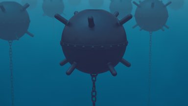 Български военни водолази унищожиха морска мина в Черно море съобщи