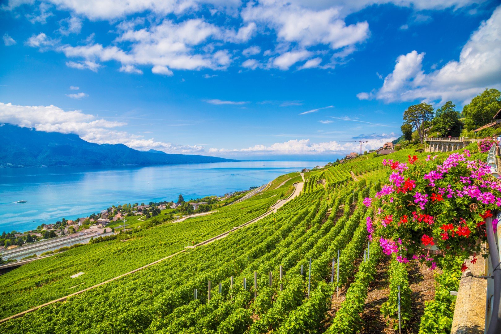 Женевското езеро, Швейцария
