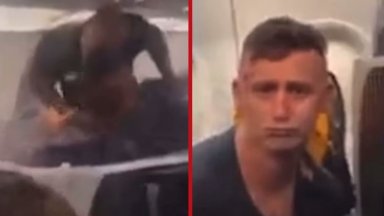 Майк Тайсън наби досадник в самолета (видео)