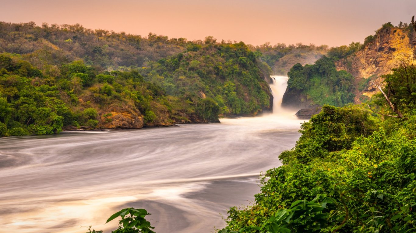 Водопадът Мърчисън в Уганда