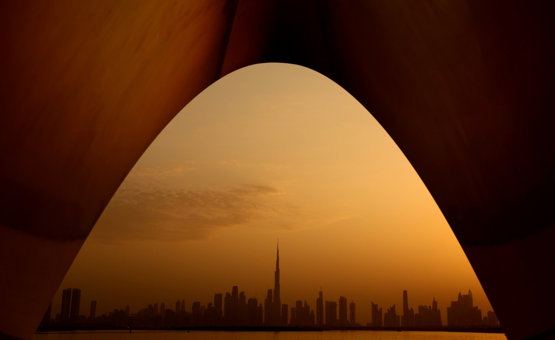 Хоризонтът в Дубай