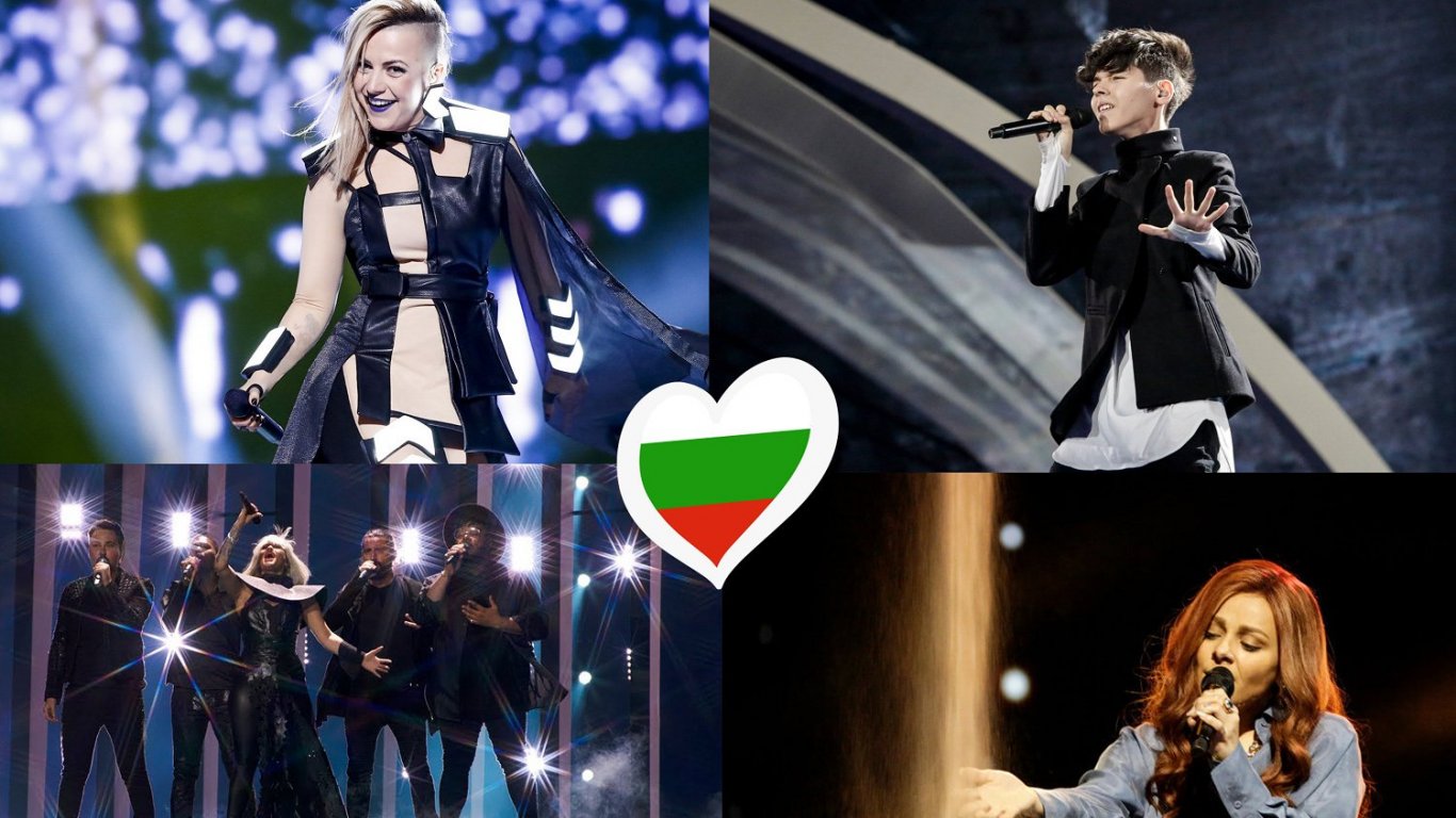 България в топ 2 на най-успешните страни на Евровизия през последните години 