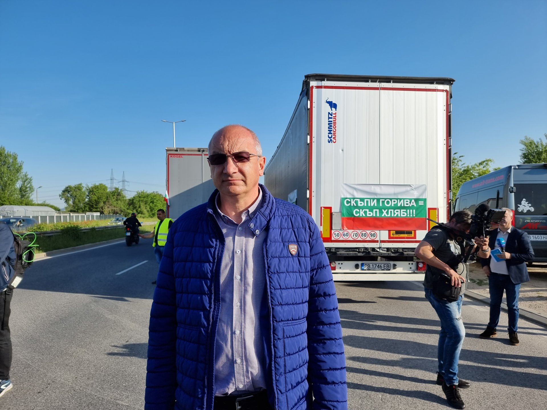 Стотици тежкотоварни автомобили затрудниха движението на част от входно-изходните пътни артерии на Пловдив