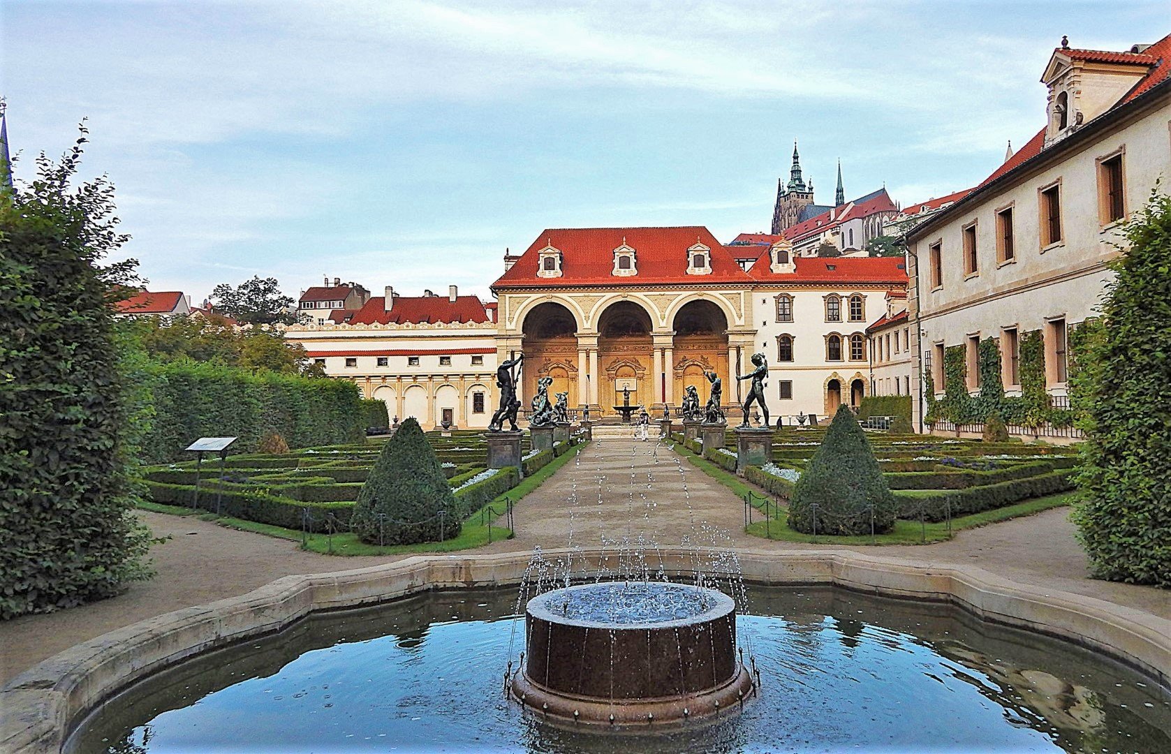 Градината на двореца Валдщейн
