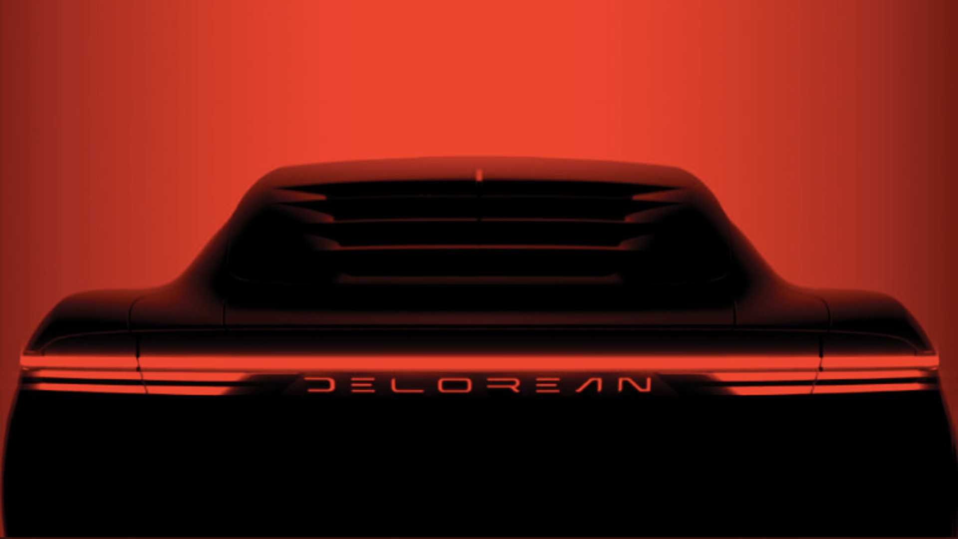 Ето я задницата на новия DeLorean