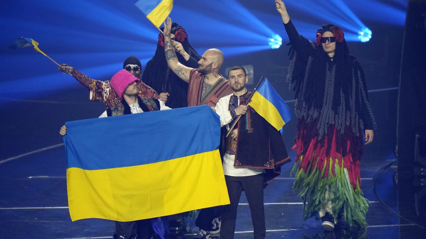 Украинската група "Оркестър Калуш" спечели "Евровизия" (видео/снимки)