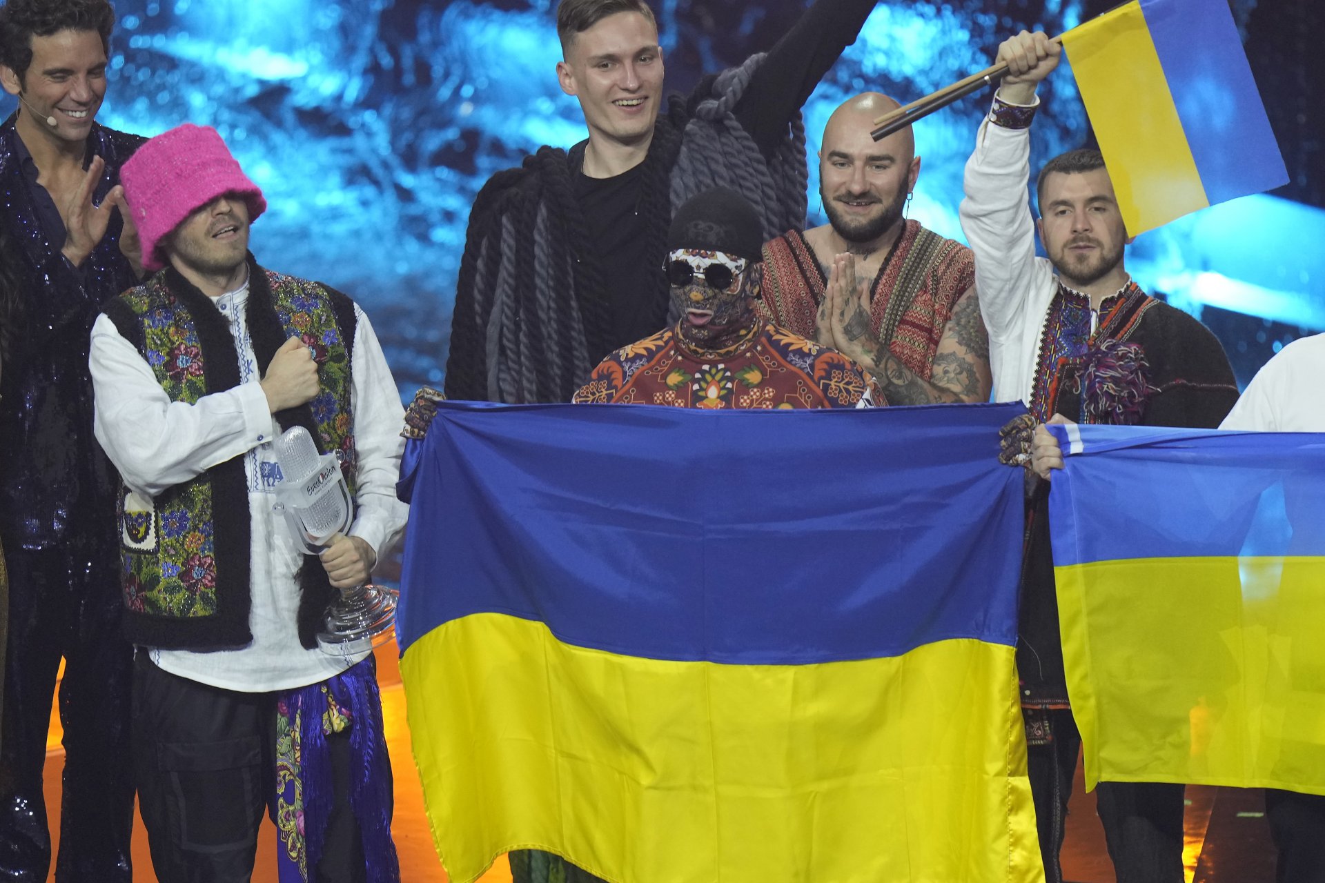 Оркестър "Калуш", които спечелиха Евровизия през 2022 г.