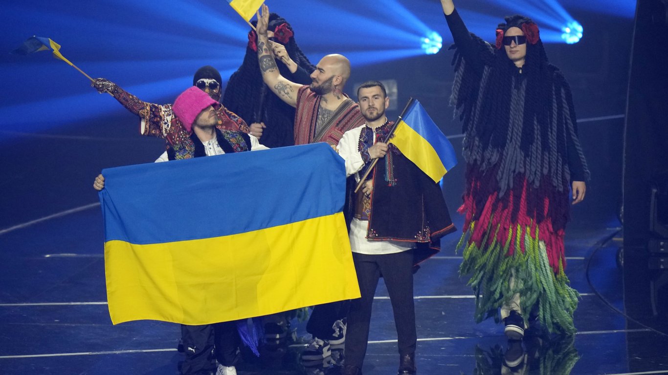 Заради войната: Украйна не може да бъде домакин на Евровизия