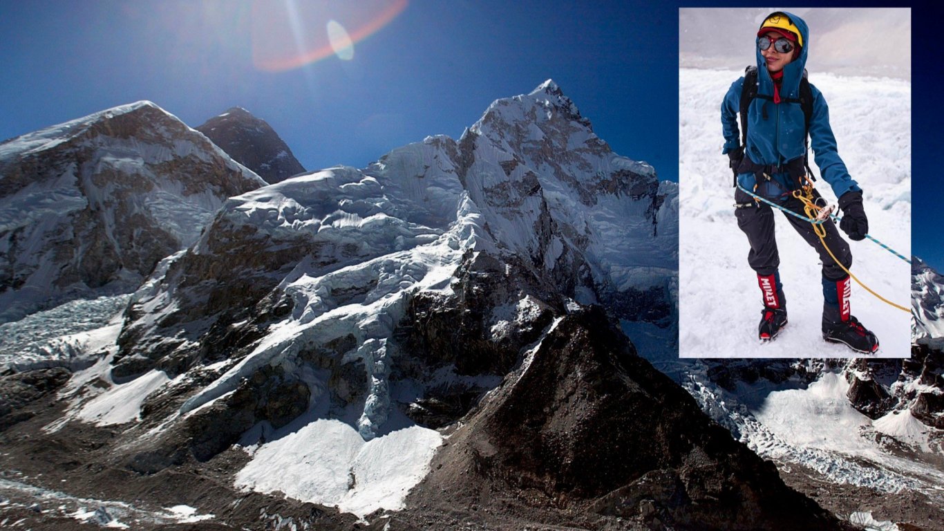 Българка изкачи Лхотце и Еверест с легендата Нирмал Пурджа