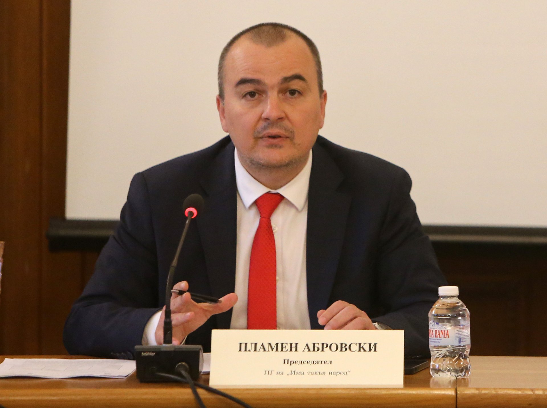 Пламен Абровски, докато председателстваше парламентарната комисия по земеделие