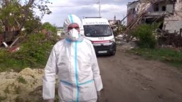 Украйна събира тела на руски войници в хладилни вагони, за да ги размени за пленници (видео 18+)