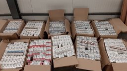 Конфискуваха 8000 кутии цигари за "приятели" на Дунав мост при пет проверки