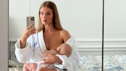 Годеницата на актьора Джейсън Стейтъм показа 3-месечната им дъщеря