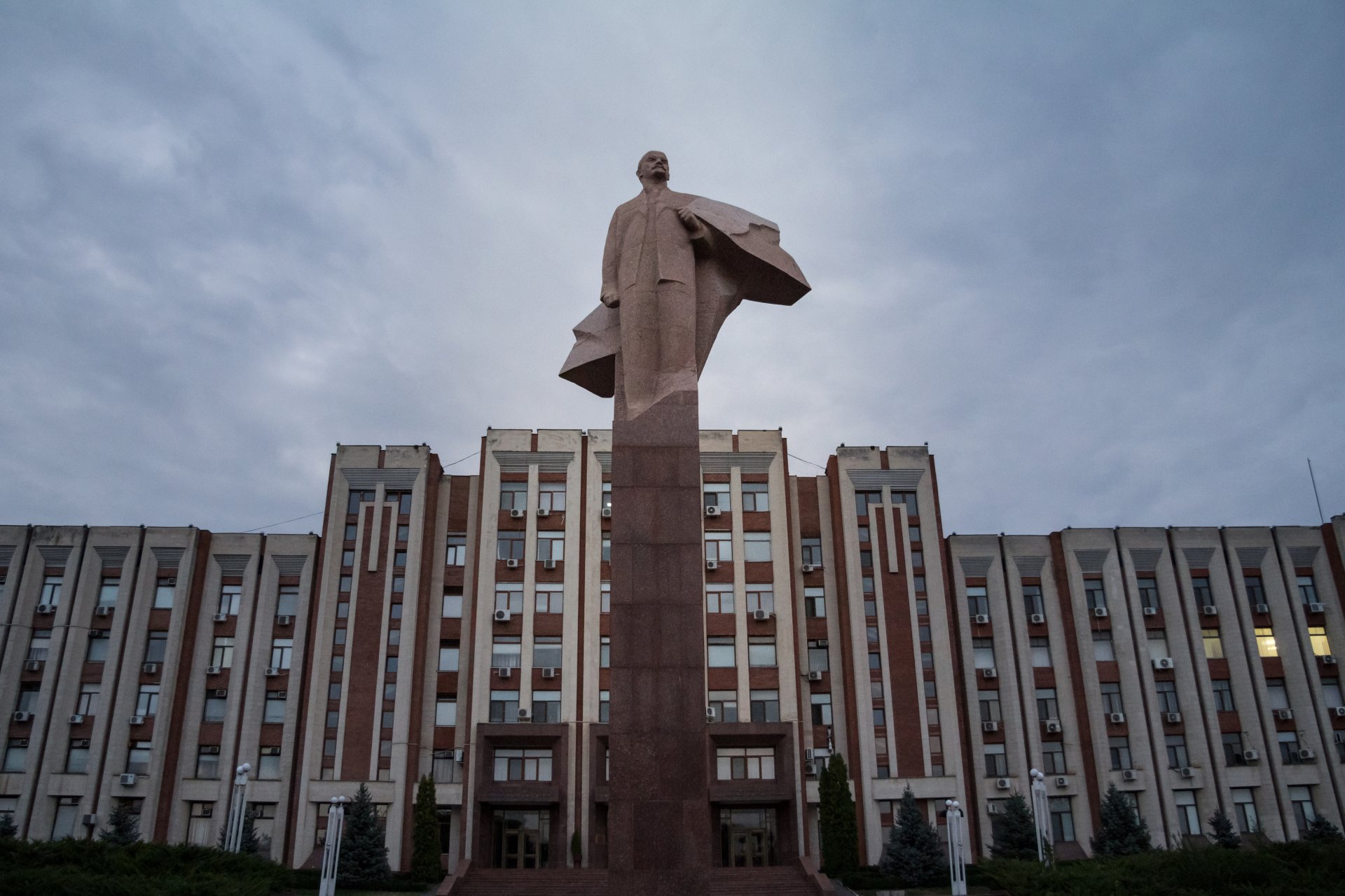 Паметникът на Ленин в Тираспол