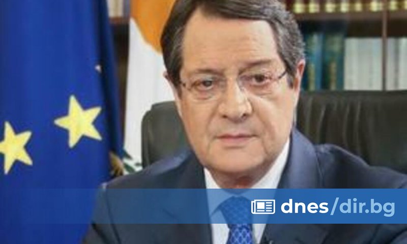 Президентът на Кипър Никос Анастасиадис, който е и ръководител на