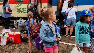 Пострадали от войната в Украйна 76 деца бяха настанени във