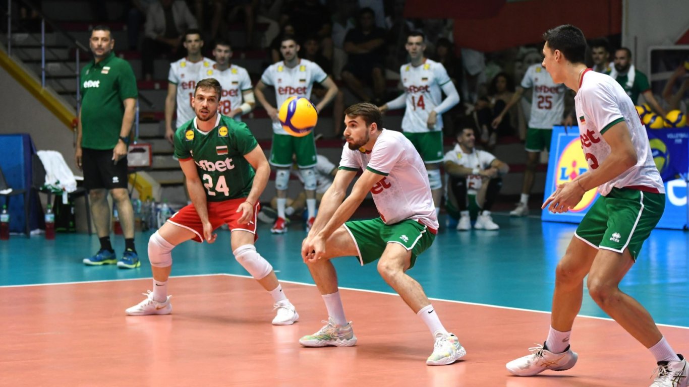 България показа мускули, но записа втора загуба във волейболната Лига на нациите