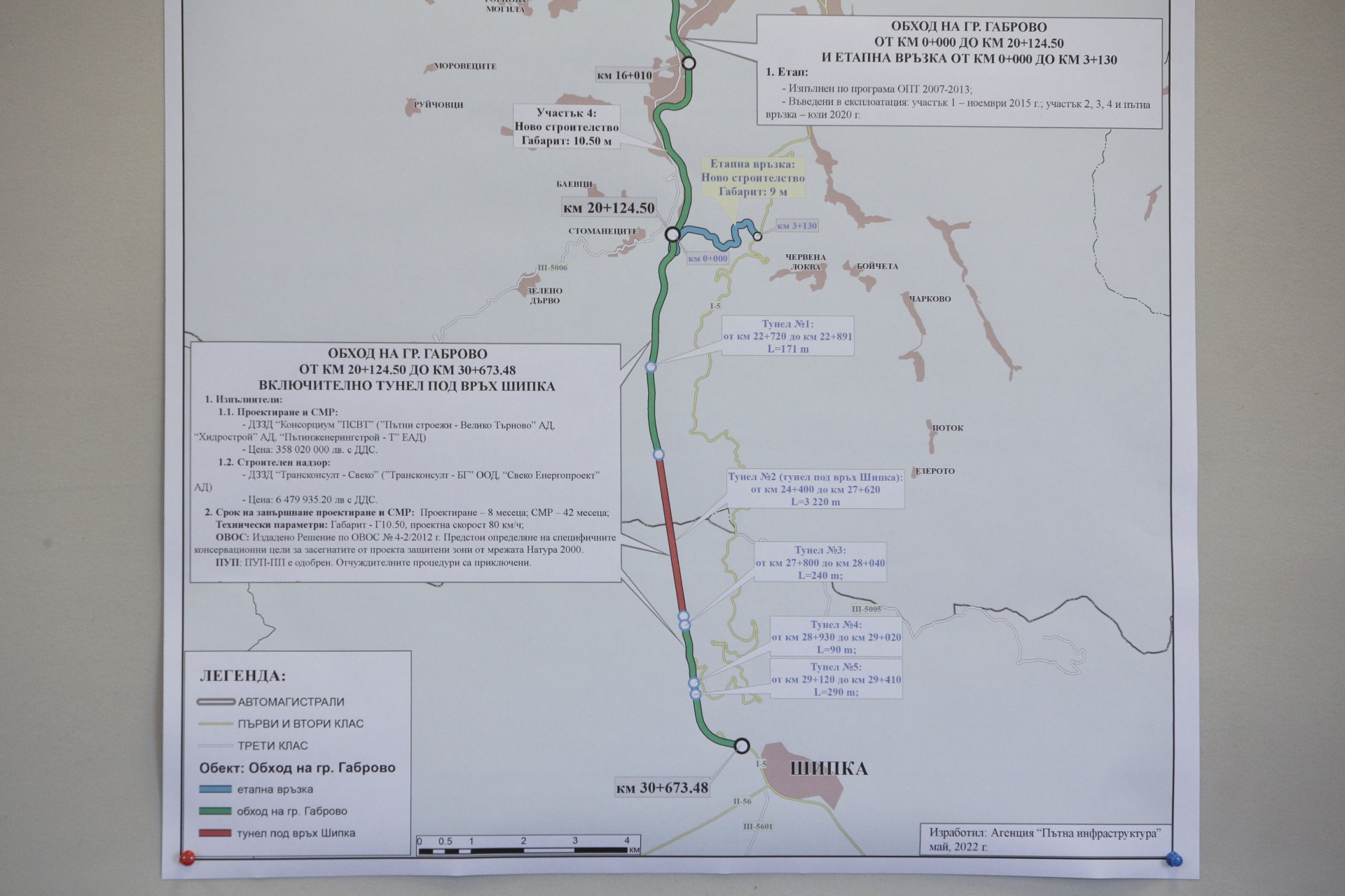 Обход на Габрово и тунел под Шипка