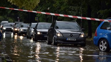 Най-много валеж, 48 литра на квадратен метър, са паднали вчера в София