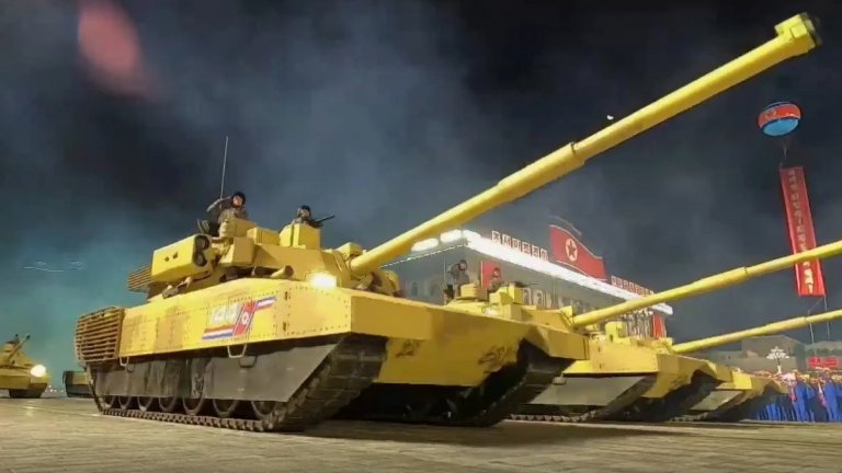 Какво знаем за най-новия танк на Северна Корея (снимки)