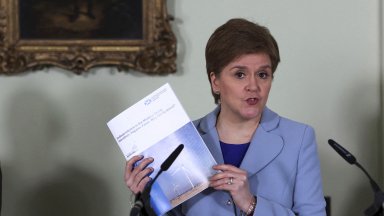 Върховният съд на Великобритания постанови че шотландското правителство не може