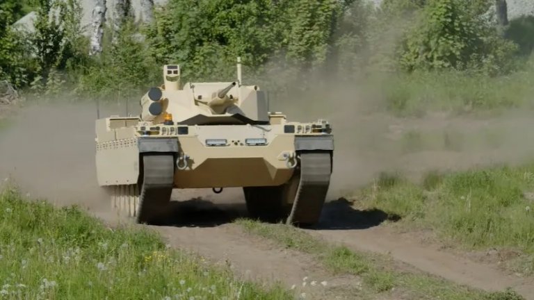 Естония показа танк-робот (снимки)