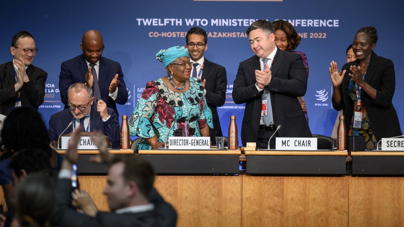 СТО постигна глобални сделки за храни, здраве и риболов