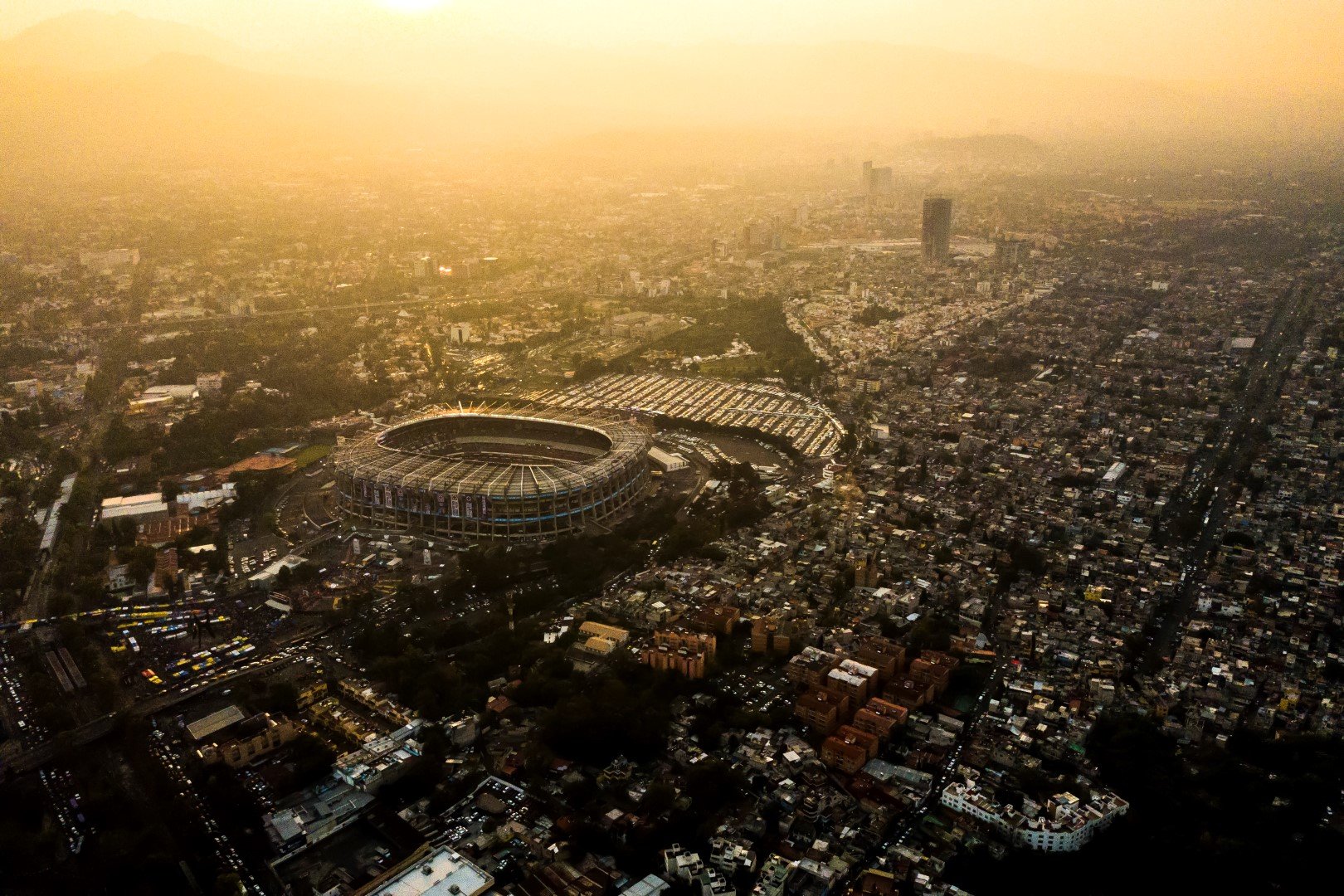 Стадион "Ацтека" в Мексико Сити