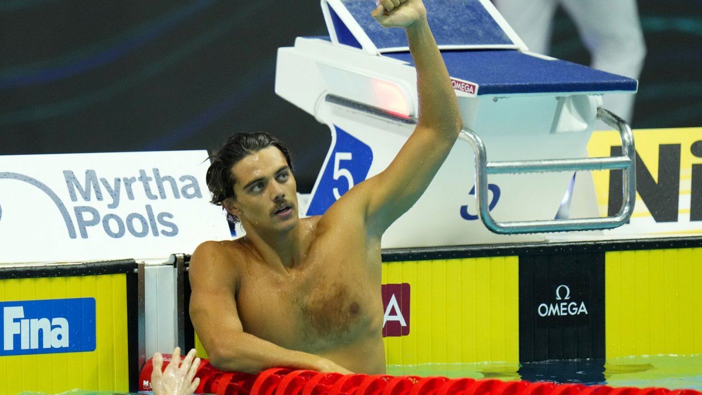 Италиански плувец донесе първия световен рекорд на първенството в Будапеща