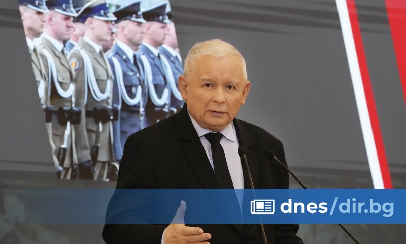 Лидерът на полската управляваща партия твърди, че Германия се стреми