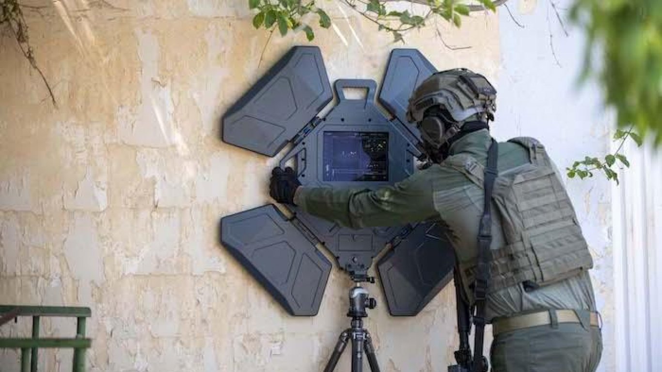 Израелска военна техника може да вижда през стените
