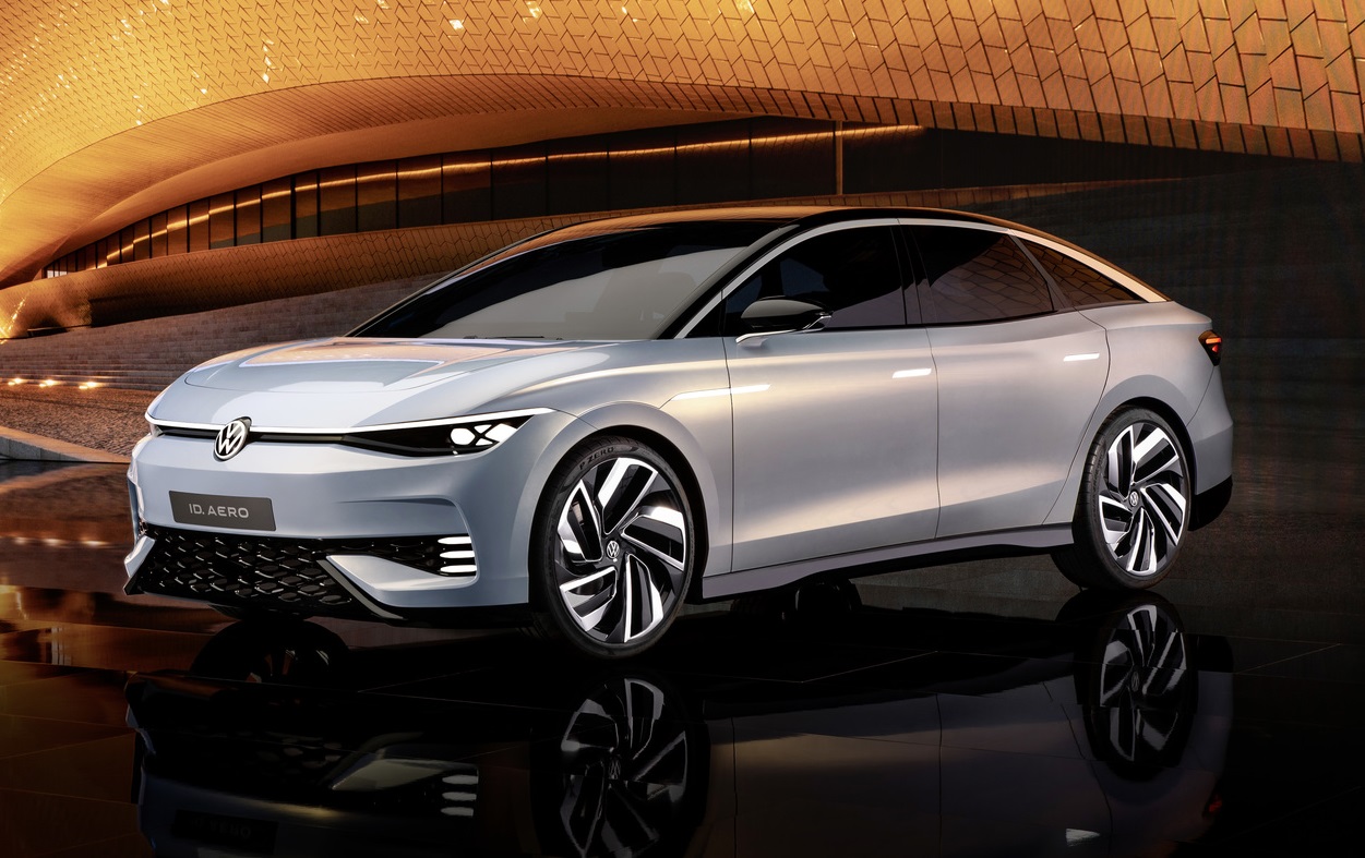 VW представя концепцията за флагмански електро-седан