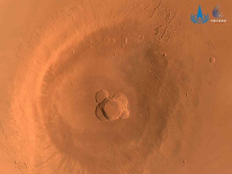 Снимка на Марс от мисията на Китай