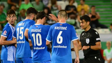 Задържаха феновете на Сутиеска, разграбили бензиностанция след мача в Разград