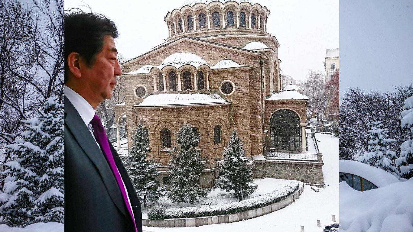 Шиндзо Абе - първият японски премиер, посетил България (снимки)