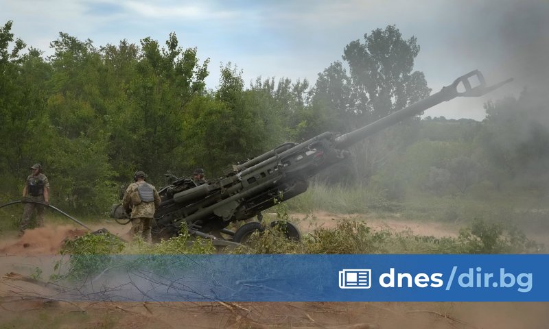 Украйна обяви днес, че е поразила руска база в Енергодар