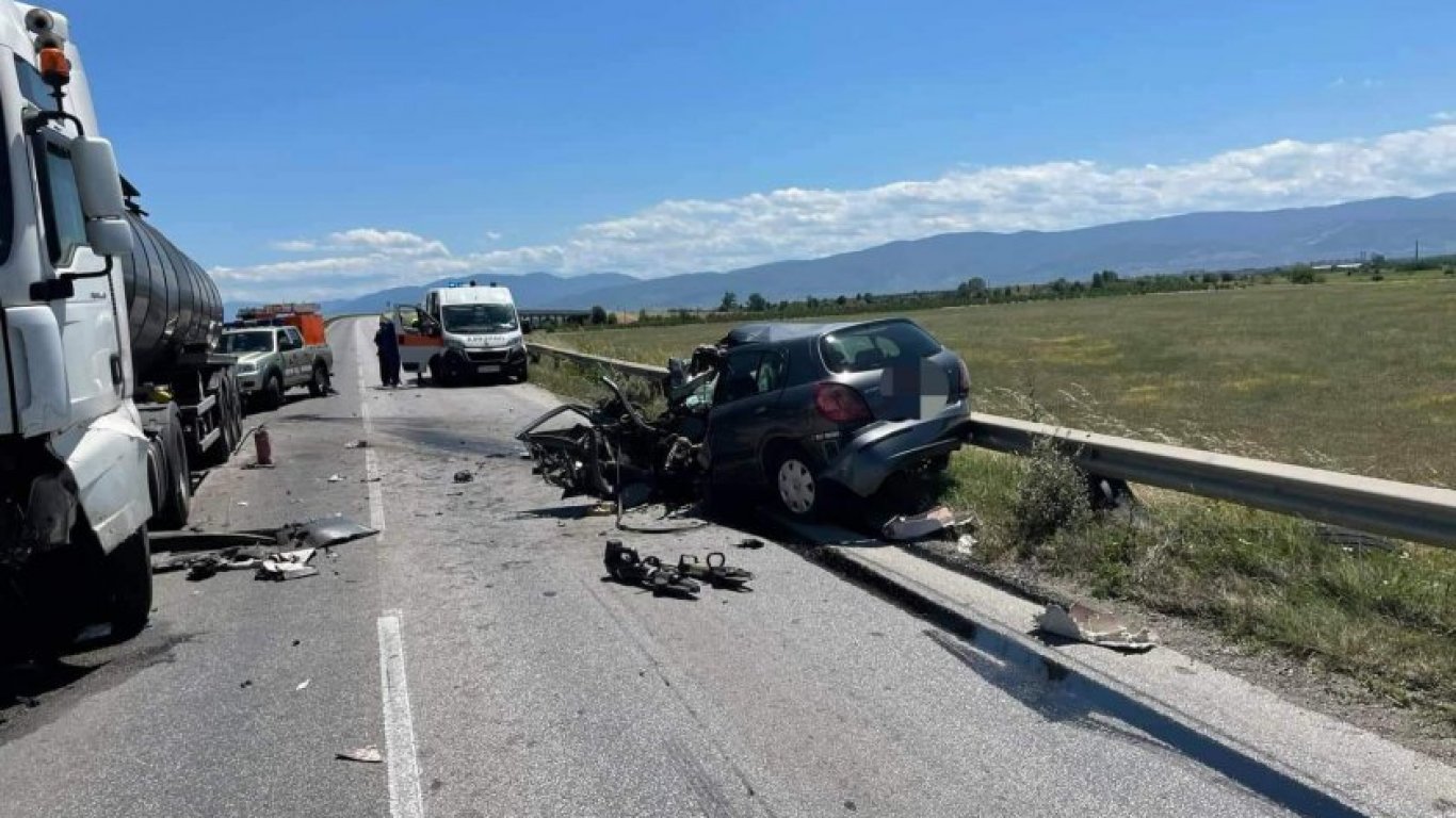 Жена загина при катастрофа в Пловдив