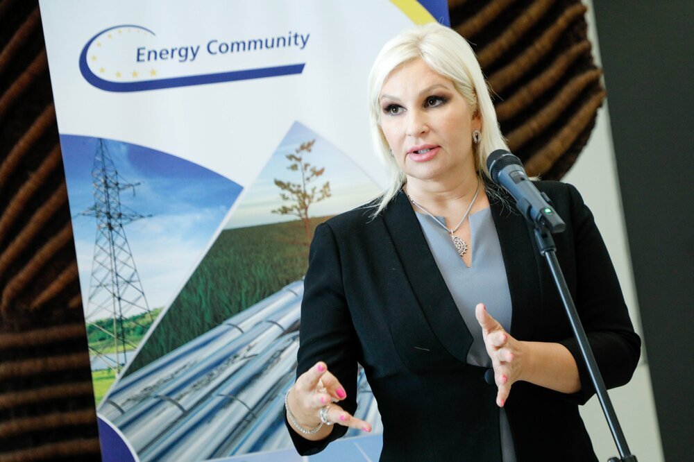 Министърката на минното дело и енергетиката на Сърбия Зорана Михайлович